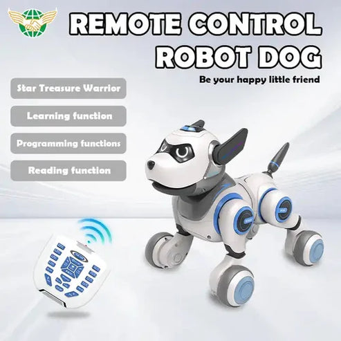 Interactive Remote Control Robot Dog – Educational & Programmable Toy Pet for Kids